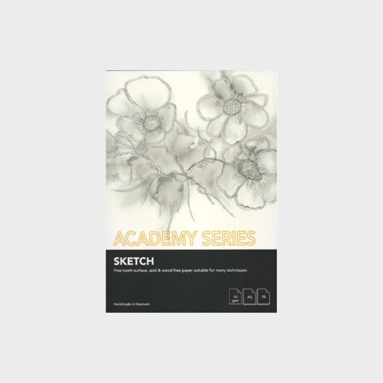 Skitseblok Academy A5 70 G - 70 Ark