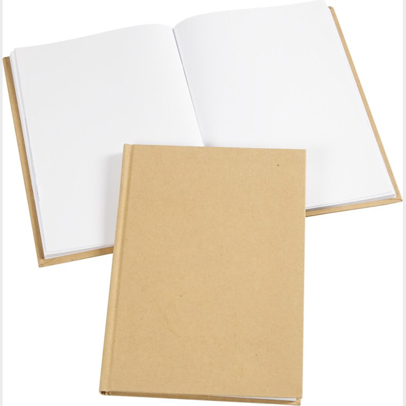 Skitsebog - A5 - Tykkelse 8 Mm - 80 G - Brun - 1 Stk.