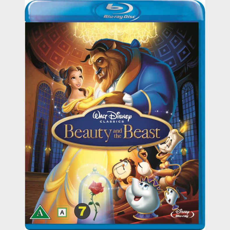 Beauty And The Beast / Sknheden Og Udyret - 1991 - Disney - Blu-Ray