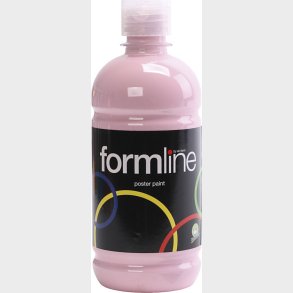 Tempera Maling - B�rn Og Voksne - Mat - Rosa - 500 Ml