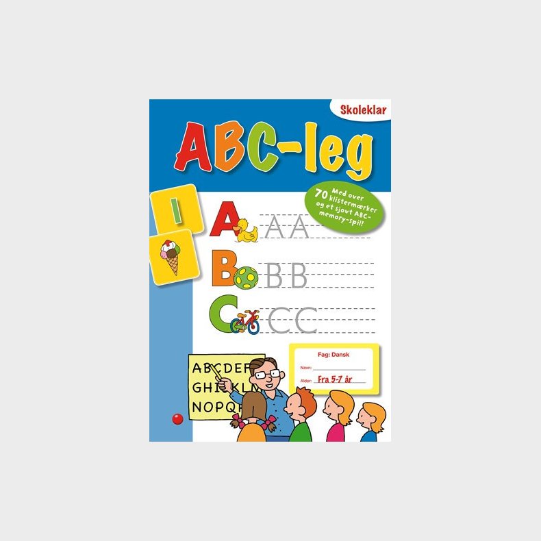 Skoleklar: ABC-leg
