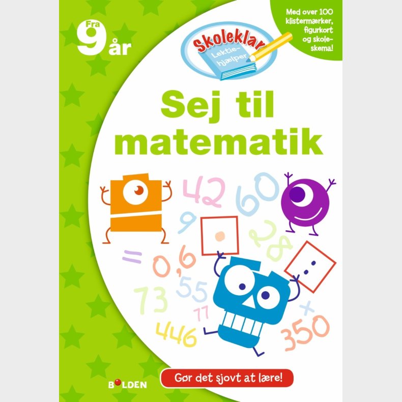 Skoleklar lektiehj�lper: Sej til matematik
