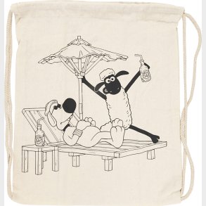 Stofpose Med Snor - Diy - Mal Selv - F For Fr - 37x40 Cm