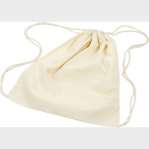 Stofposer Med Snor - Diy - Uden Motiv - Lys Natur - 37x41 Cm - 3 Stk