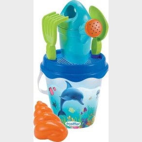 Sandkasse Spand Med Delfin Og Tilbehr