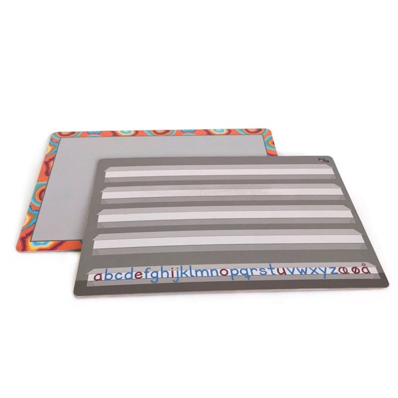 Time2Learn | Skrive-, regne- og tegneplade, A4