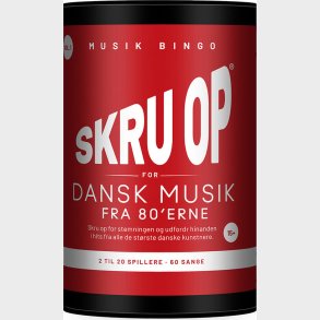 Musik Bingo - Skru Op For Dansk Musik Fra 80�erne