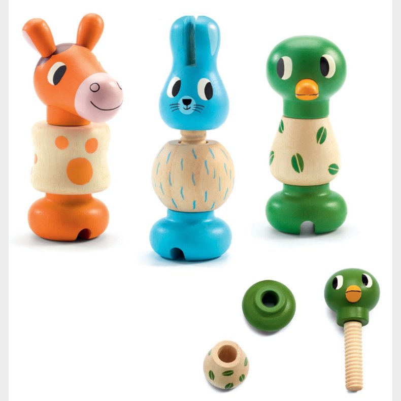 Djeco | Skruedyr - Rondanimo