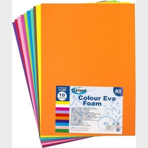 Skum A3 2,0 Mm - 10 Assorterede Farver - Centrum