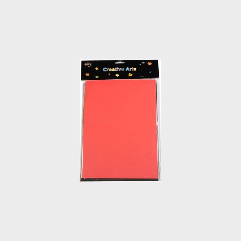 Skumplader A4 10stk. Ass. Farver