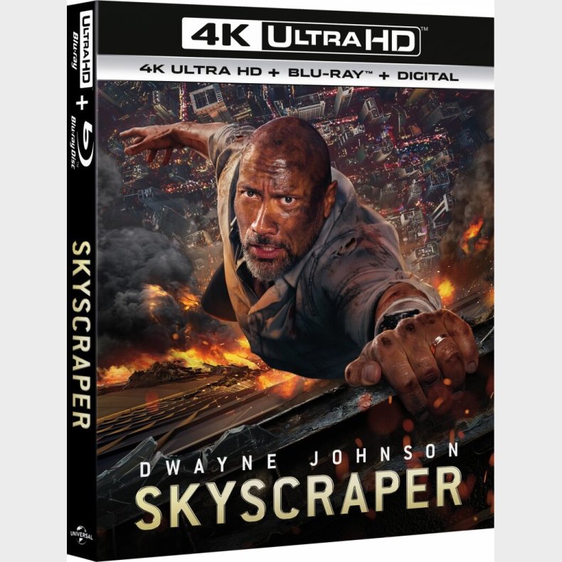 Skyscraper - The Rock - 2018 - 4K Blu-Ray