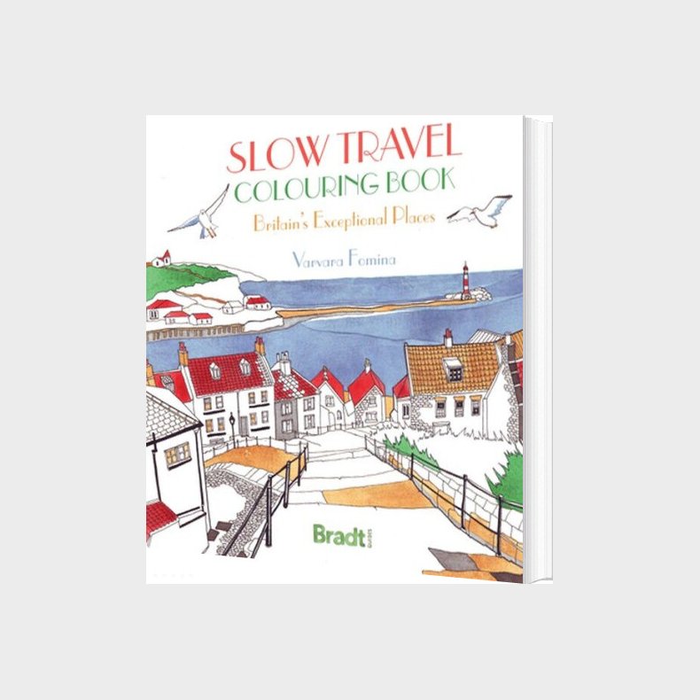 Bradt - Slow Travel Colouring Book: Britain's Exceptional Places - Varvara Fomina - English Book