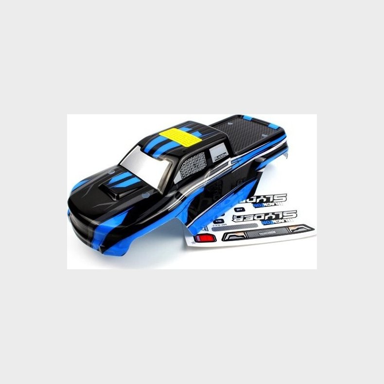 Blackzon - Slyder Mt Body - Sort Bl� - Til Slyder Truck - 540106