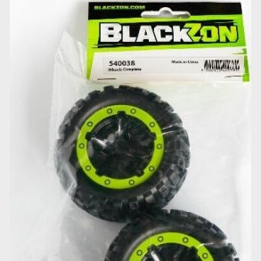 Blackzon - Slyder Mt Hjul Og Dk - Samlet - Sort Grn - 540038