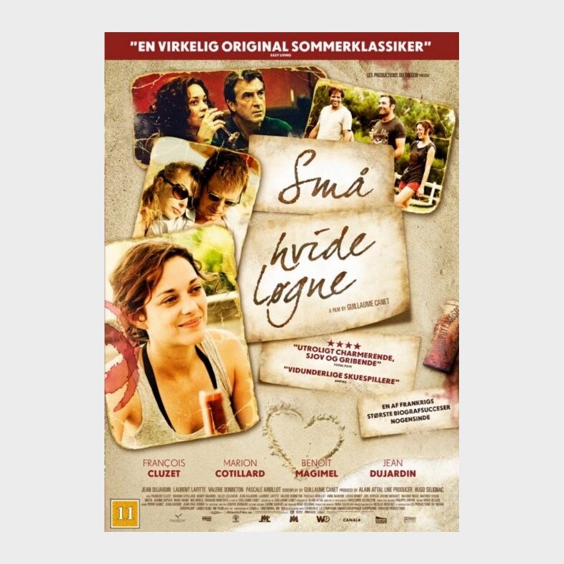 Sm Hvide Lgne / Little White Lies - DVD - Film