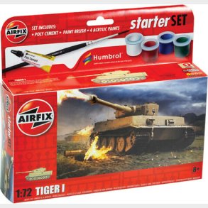Airfix - Tiger I Tank Byggest - 1:72 - A55004