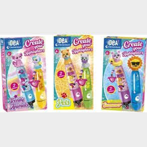 Small Highlighter Lab - Assorteret - 1 Stk.