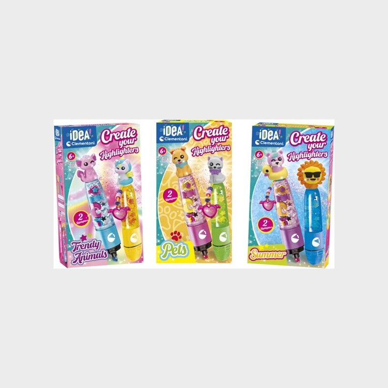 Small Highlighter Lab - Assorteret - 1 Stk.