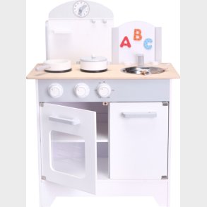 Legek�kken I Tr� Med Kogeplader, Vask Og Ovn