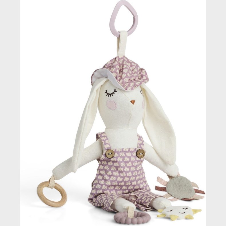 Smallstuff - Aktivitets Kanin Til Autostol, Rosa