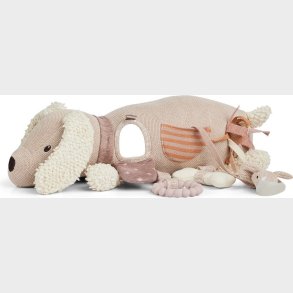 Smallstuff - Aktivitetsbamse - Hund - Lys Rosa