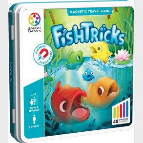 Smartgames: Magnetic Travel Tin - Fishtricks (nordisk)