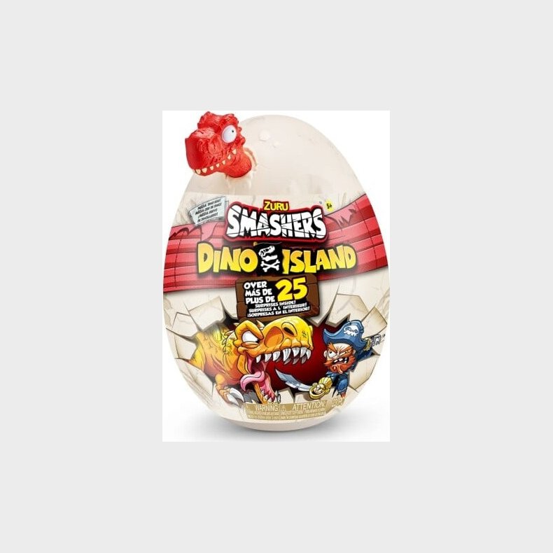 Zuru Smashers - Dino Island Dinosaur �g Med 25+ Overraskelser - Series 5