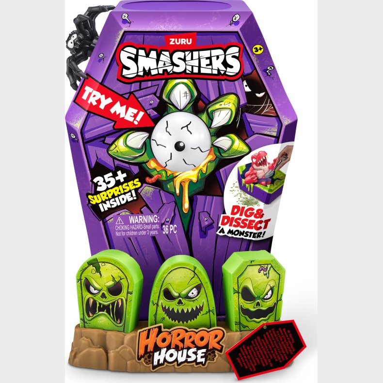 Zuru - Smashers - Horror House - Over 35 Overraskelser - S1