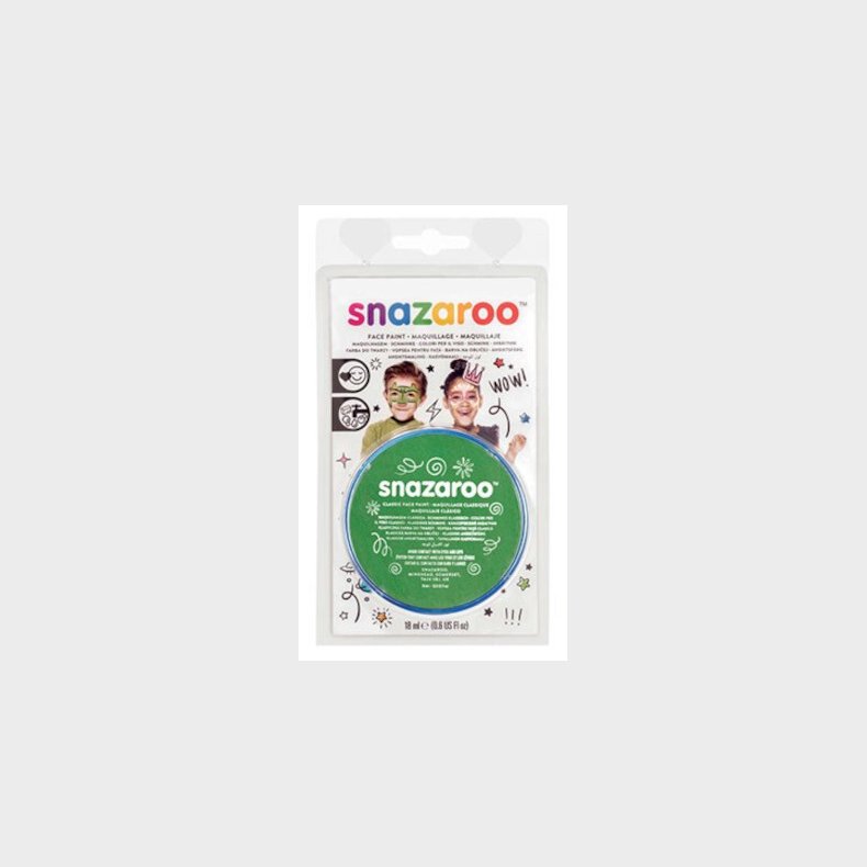 Snazaroo - Ansigtsmaling - Gr�n - 18 Ml