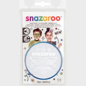 Snazaroo - Ansigtsmaling - Hvid - 18 Ml