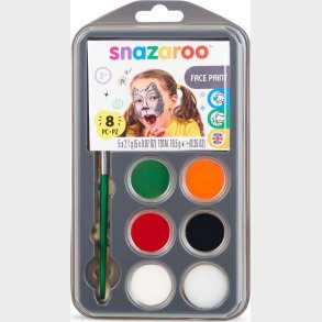 Snazaroo - Ansigtsmaling S�t Med H�fte - Halloween - 8 Dele