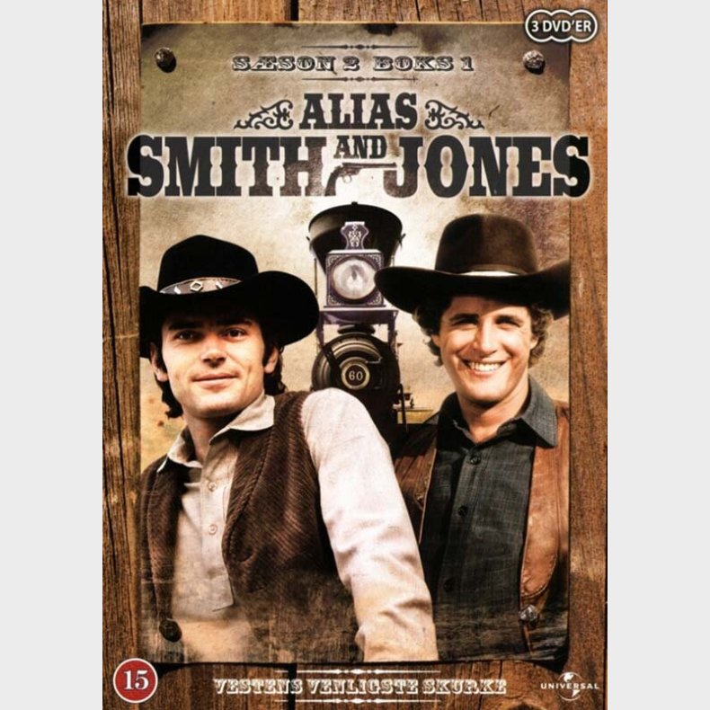 Alias Smith And Jones - Sson 2 - Boks 1 - DVD - Tv-serie