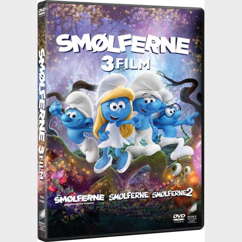 Smlferne 1 // Smlferne 2 // Smlferne 3 - Den Hemmelige Landsby - DVD - Film