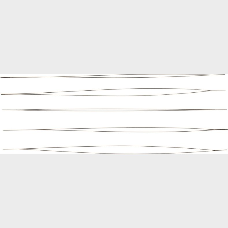 Smykkenl - L 12 Cm - Tykkelse 0,25 Mm - 5 Stk.