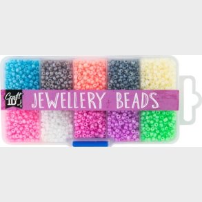 Perler Til Smykker - 10 Farver - Craft Id