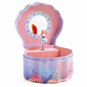 Djeco | Smykkeskrin med musik - Havfrue
