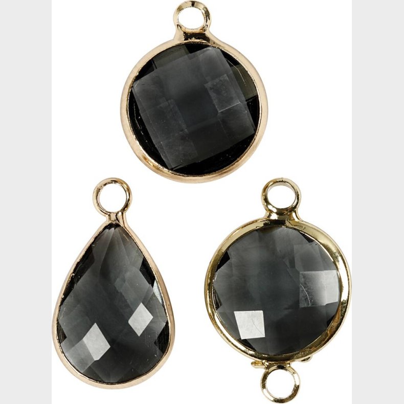 Smykkevedh�ng - H 15-20 Mm - Hulstr. 2 Mm - Gr�