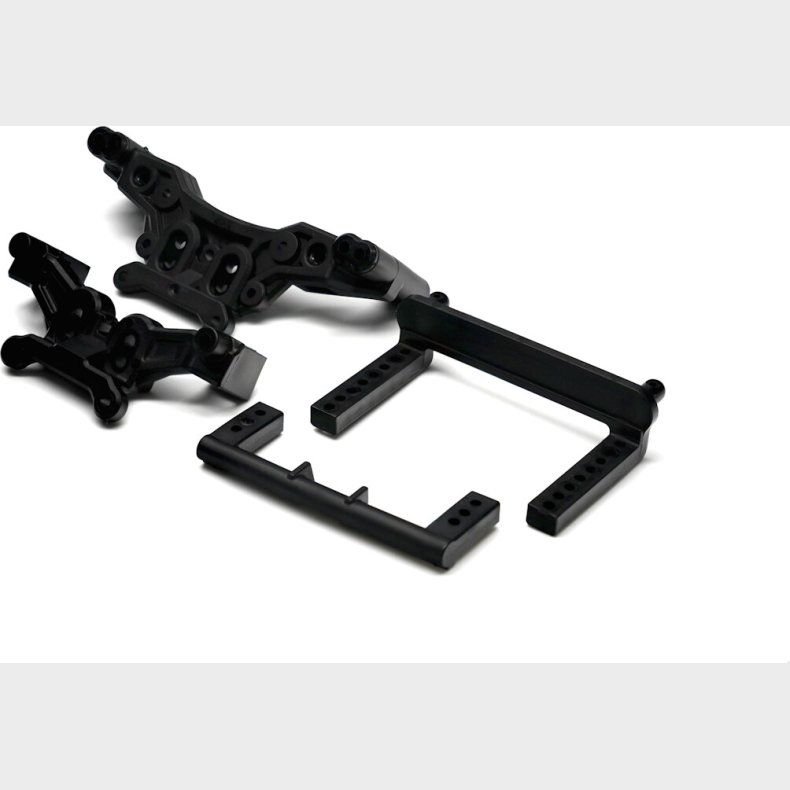 Smyter Db Shock Tower & Body Post Set - 540189 - Blackzon