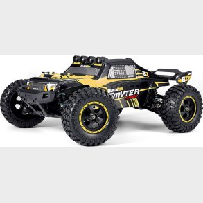 Blackzon - Rc Desert Truck Bil - Smyter Dt Turbo 1/12 4wd 3s - Gul