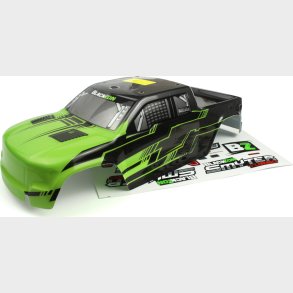 Smyter Mt Turbo Body (green/black) - 540233 - Blackzon