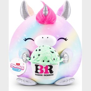 Snackles - Medium Sereis 2, 35cm  Unicorn Baskin Robbins (77573)