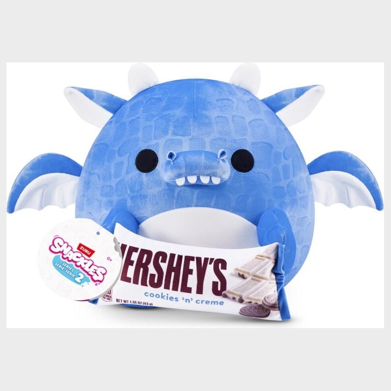 Zuru Snackles - Bamse - Series 2 - 20 Cm - Blaze Hershey's