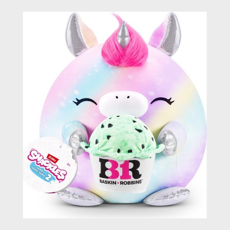 Zuru Snackles - Bamse - Series 2 - 20 Cm - Marty Baskin Robbins