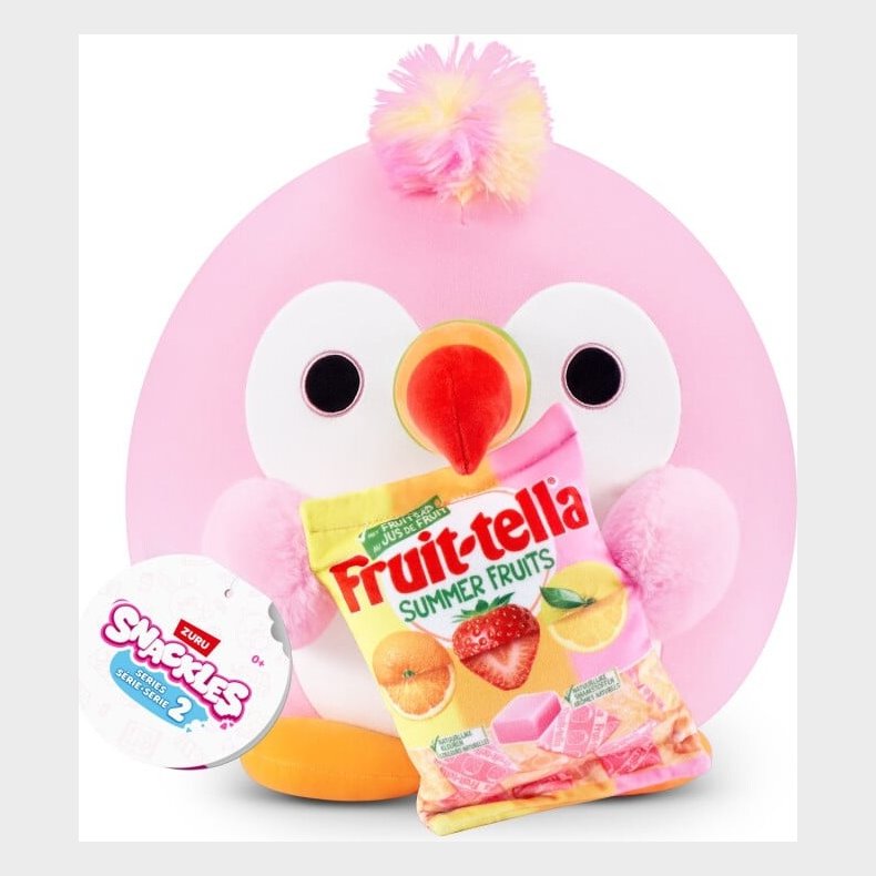 Zuru Snackles - Bamse - Series 2 - 20 Cm - Sally Fruit-tella