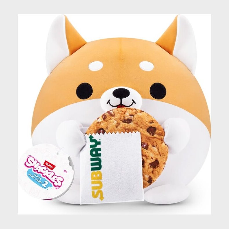 Zuru Snackles - Bamse - Series 2 - 20 Cm - Shaun Subway