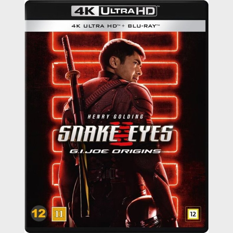 Snake Eyes: G.i Joe Origins - 4K Blu-Ray