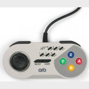Snes Turbo Controller Med Kabel Fra Orb