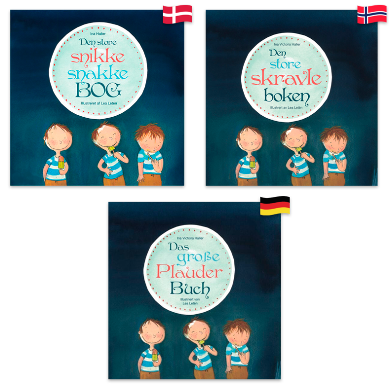 Ciha | Den store snikke snakke bog