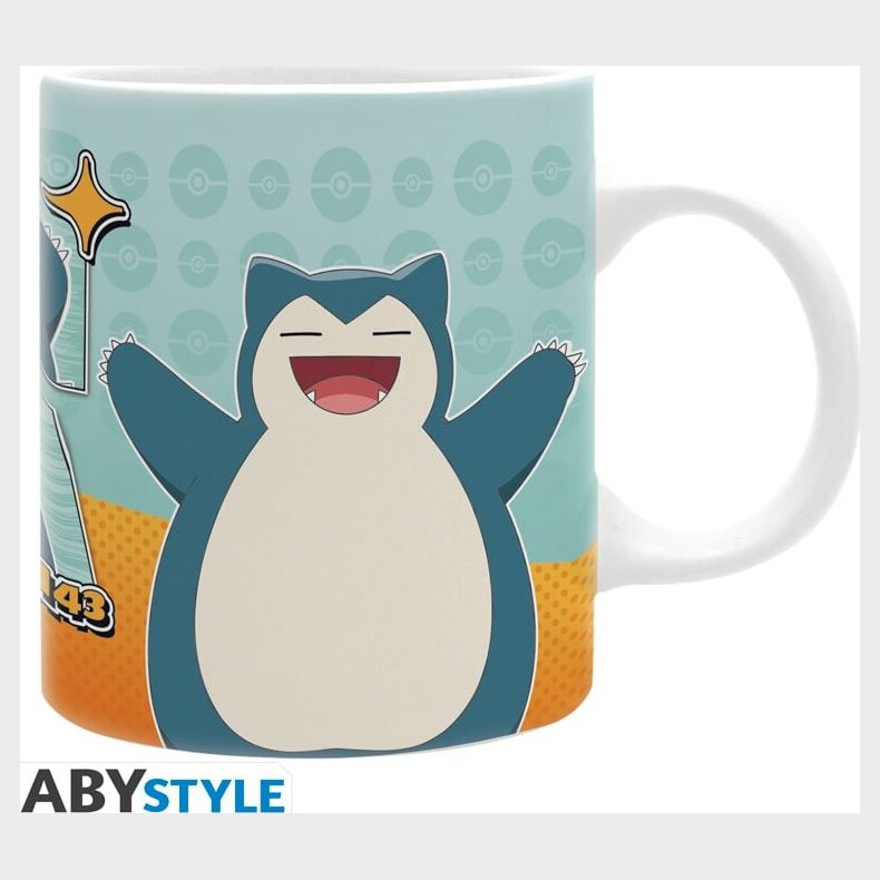 Snorlax Comic Strip Mug - 320 Ml