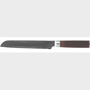 Casper Sobczyk - Damaskus Brdkniv Med Trskaft - 20 Cm Blade